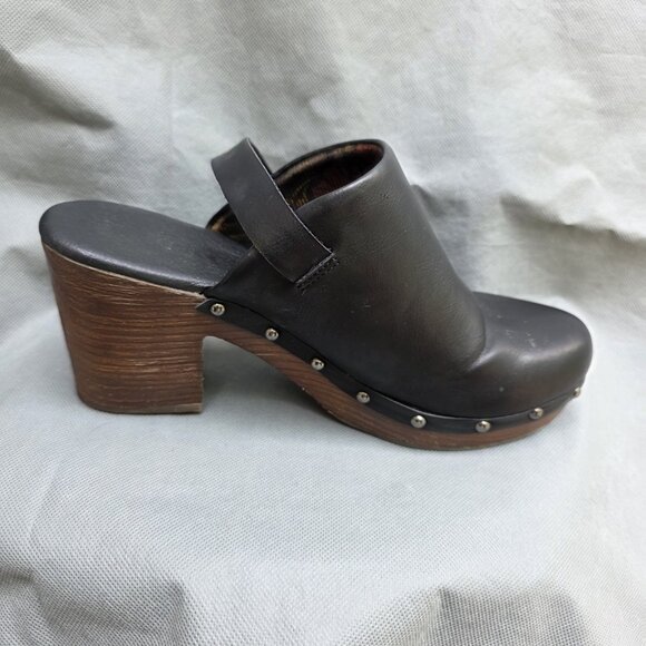 Kork-Ease Shoes - KORKS Women's Size 9 CCOG21 Black Clogs Heels Mules Shoes Studs Platform